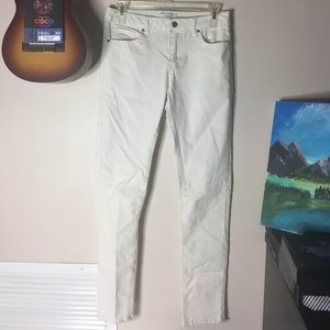 White skinny jeans from Forever 21